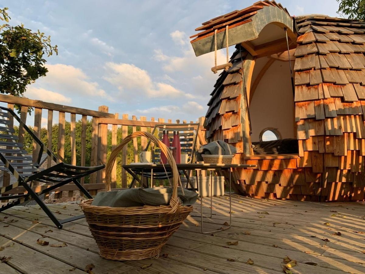 La Ville Es Renais - Ferme Et Maison D'Hotes Insolite Erquy Exterior foto