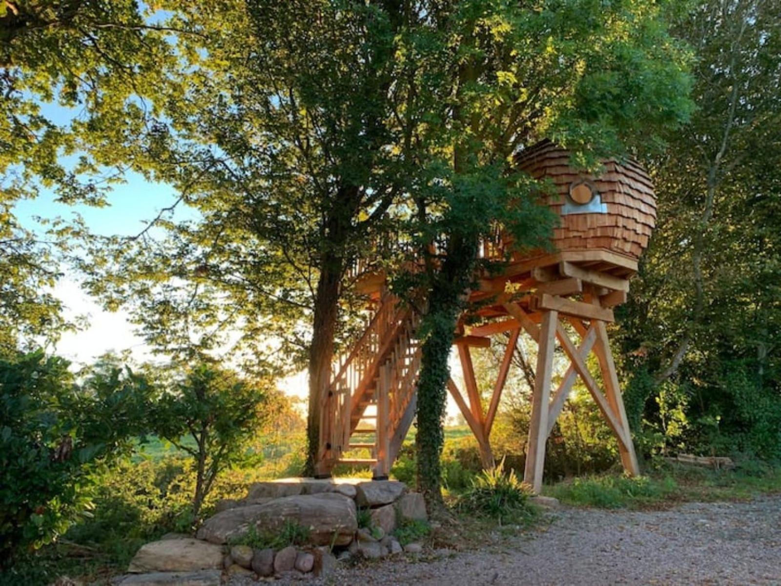 La Ville Es Renais - Ferme Et Maison D'Hotes Insolite Erquy Exterior foto