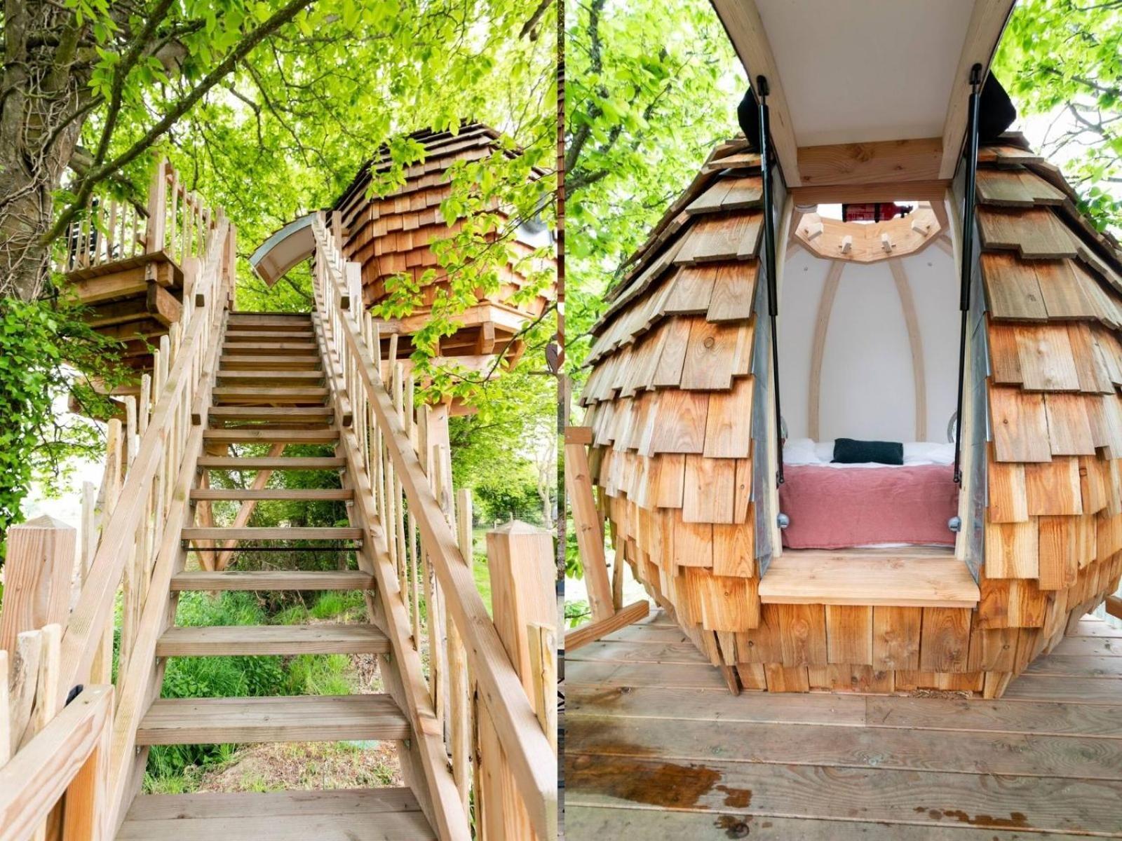 La Ville Es Renais - Ferme Et Maison D'Hotes Insolite Erquy Exterior foto