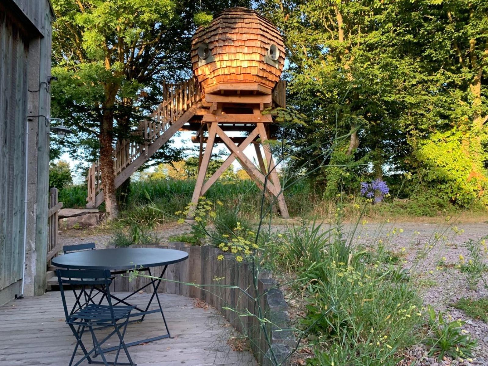 La Ville Es Renais - Ferme Et Maison D'Hotes Insolite Erquy Exterior foto