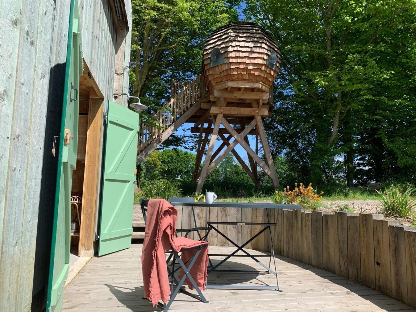La Ville Es Renais - Ferme Et Maison D'Hotes Insolite Erquy Exterior foto